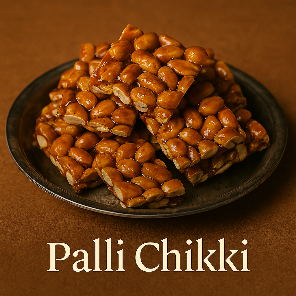 Palli Chikki (Peanut Brittle)