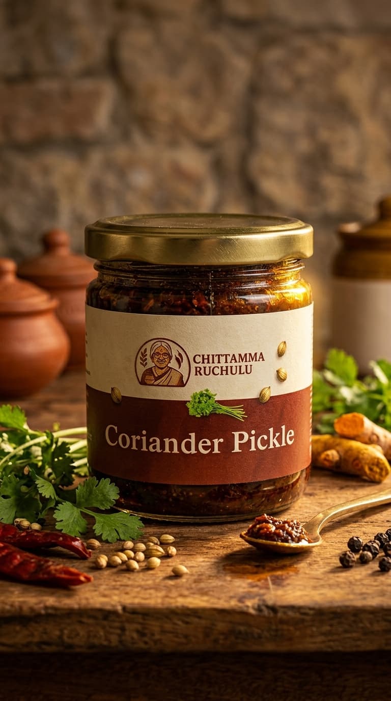 Kothimeera Pickle